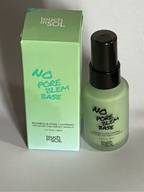 🌙✨touch in SOL Green No Pore Blem Base Primer